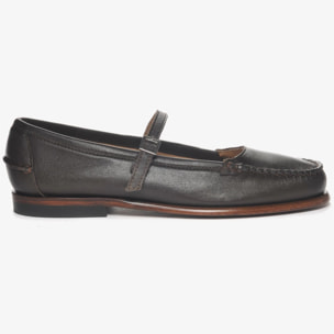 Mocassini Sebago Donna Marrone BALLERINA POP WOMAN