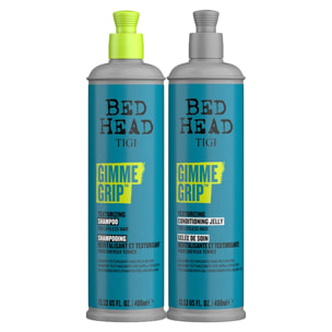 TIGI Kit Bed Head Gimme Grip Shampoo 400ml + Conditioner 400ml