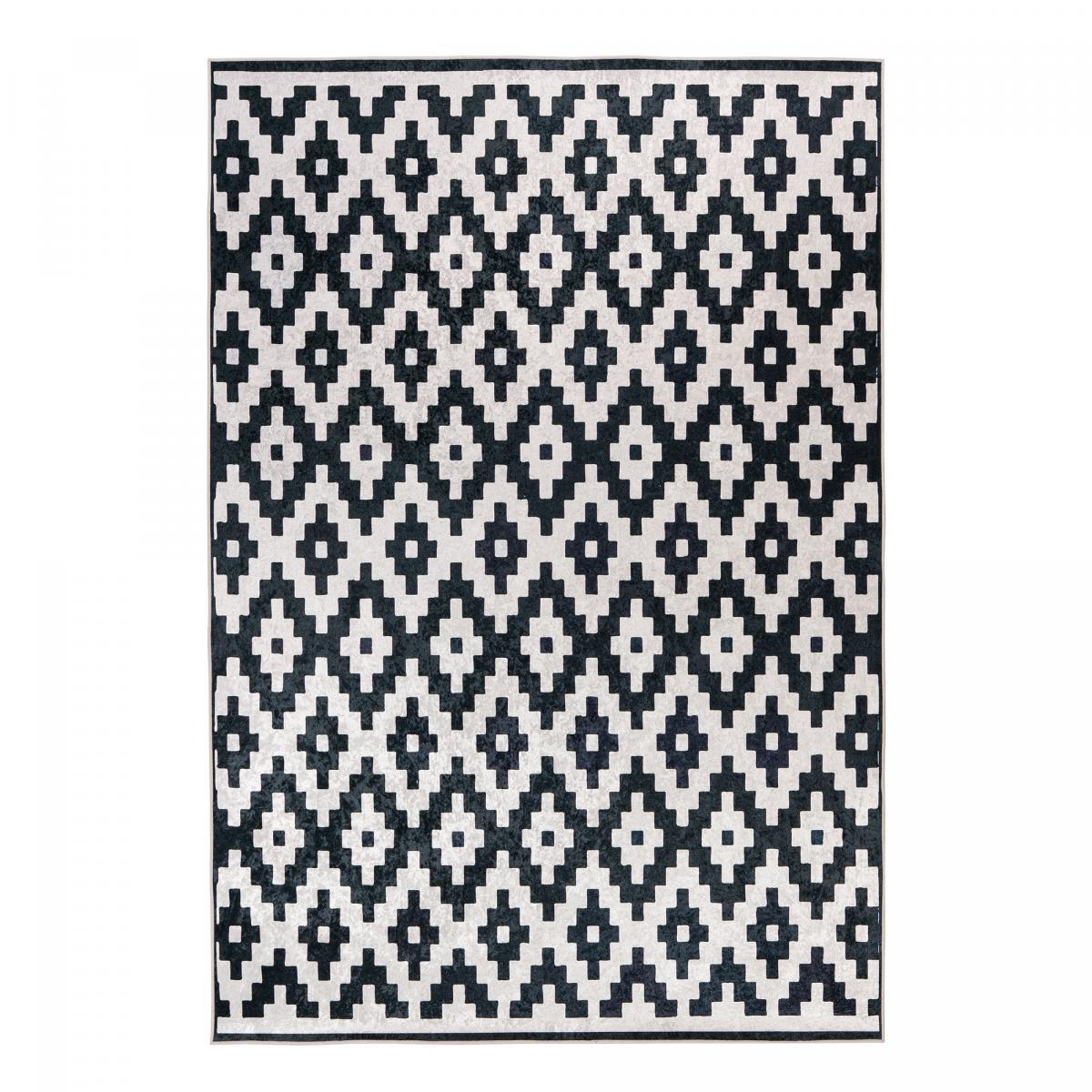 Tapis salon et chambre tissé motif scandinave SEGE