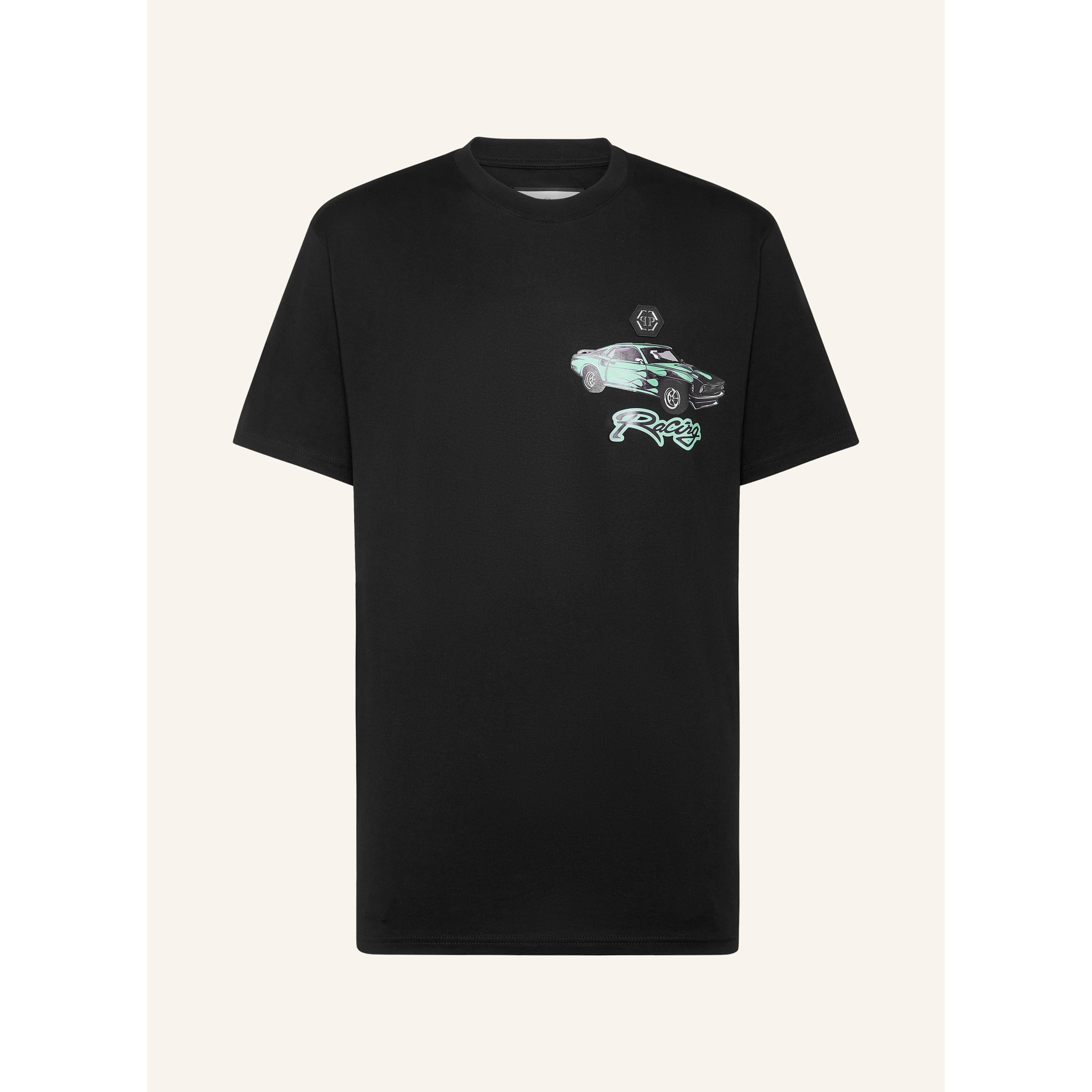 PHILIPP PLEIN Camiseta Cuello Redondo RACING