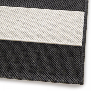 Tapis salon et chambre tissé motif faux uni ROTA