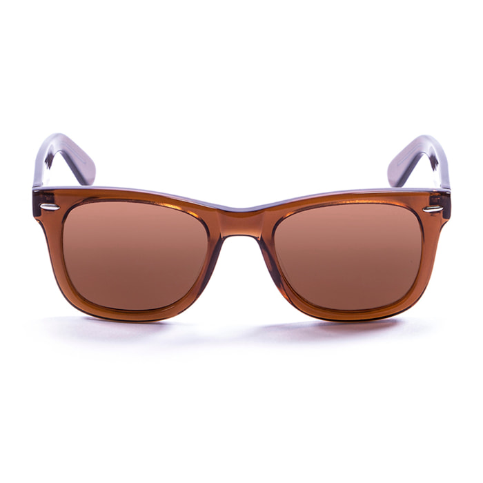 Gafas de sol LENOIR BIARRITZ - Marrón oscuro transparente / Marrón