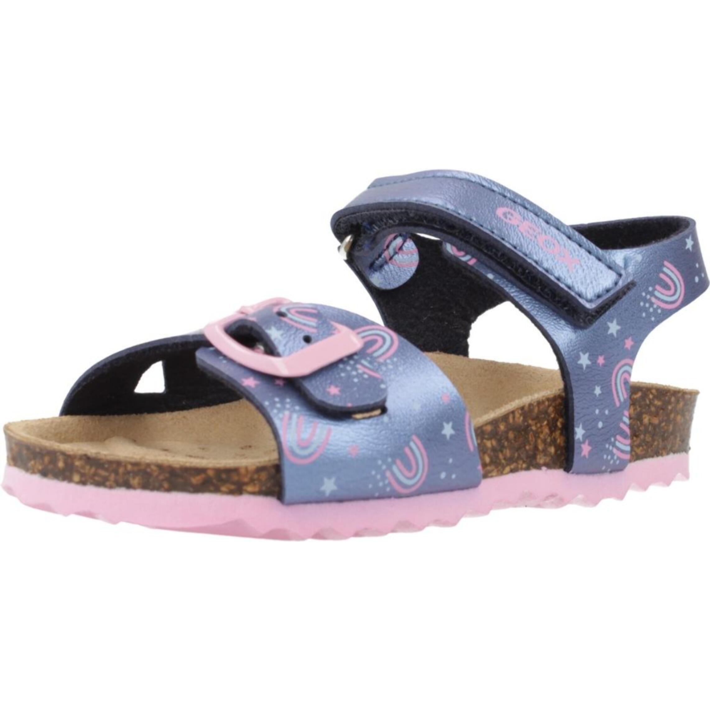 Sandalias Niña de la marca GEOX  modelo B SANDAL CHALKI GIRL AZUL