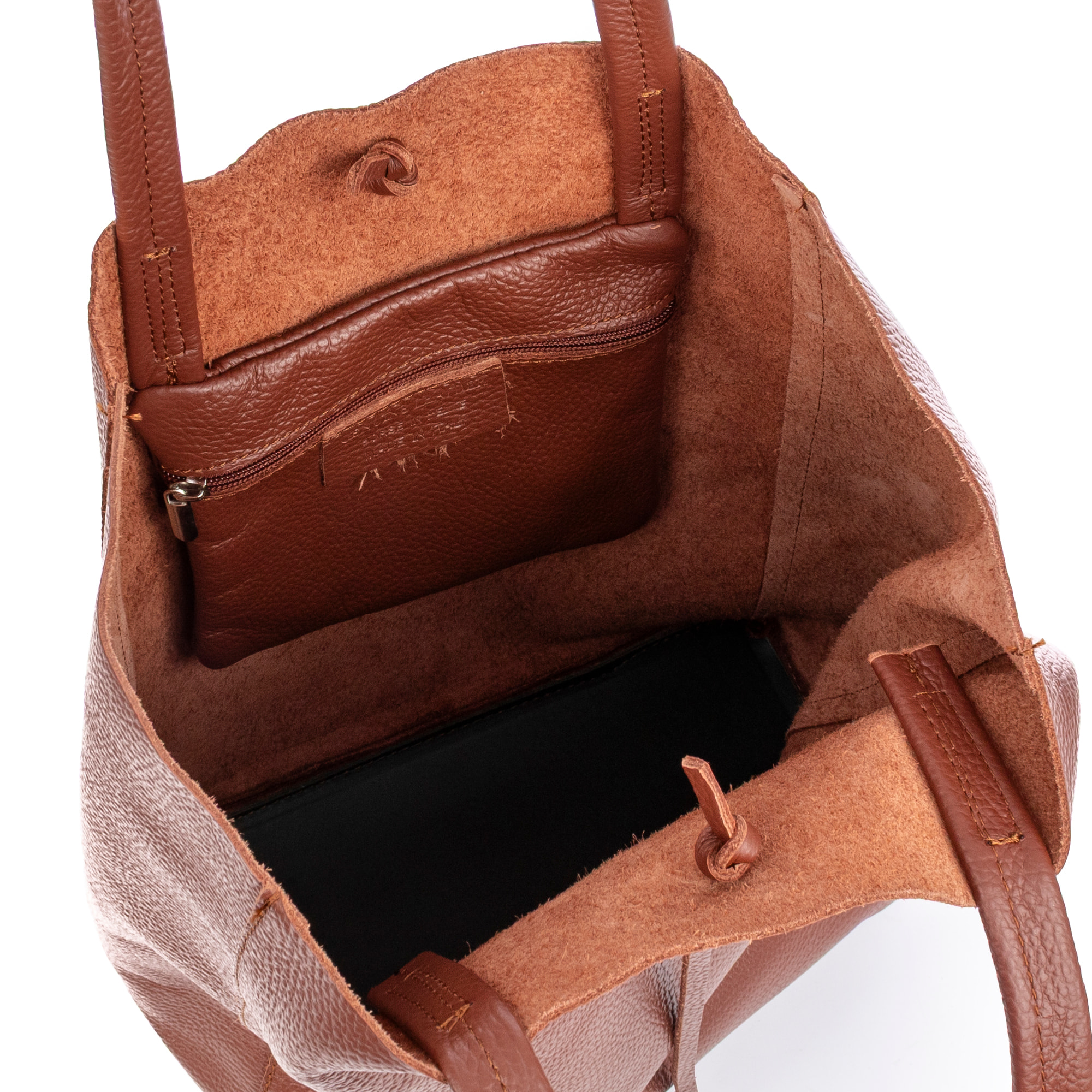 Sibari Borsa Shopper Donna.Pelle autentica Dollaro