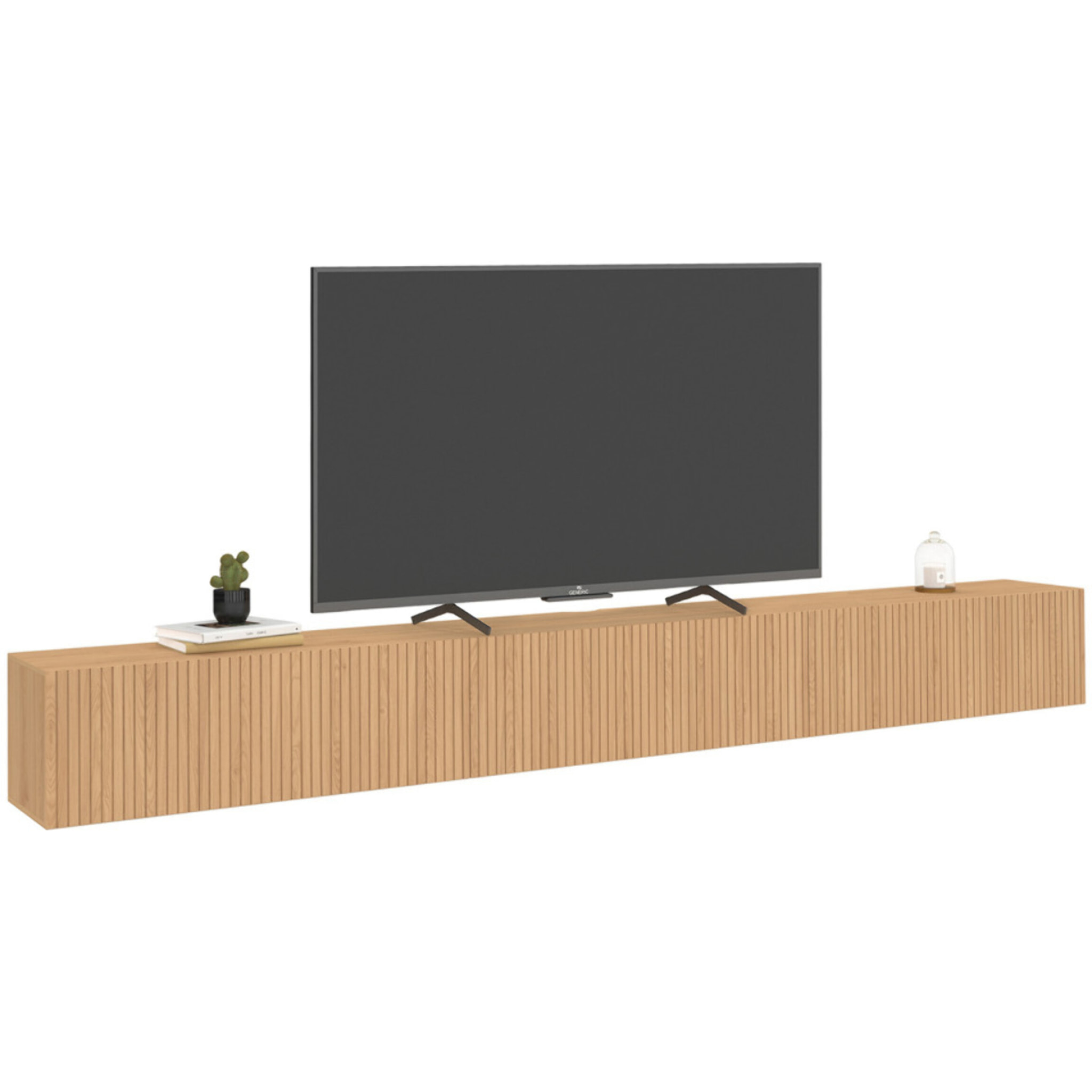 Meuble TV suspendu Albane L270cm