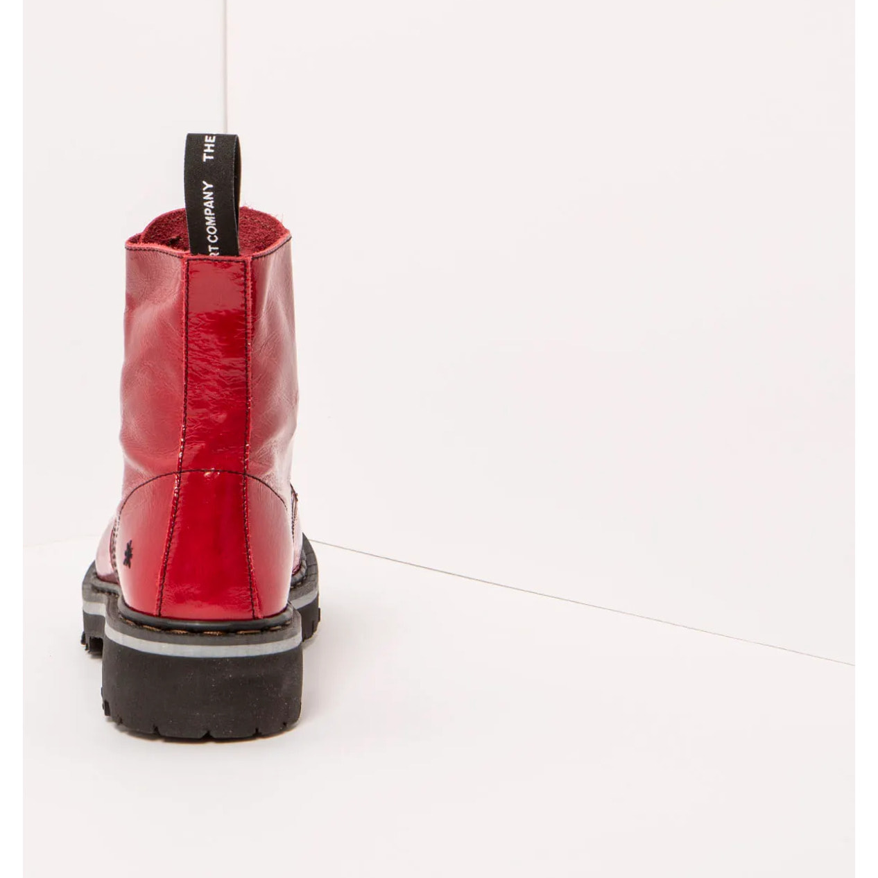 Botines 1166 PATENT FLASH RED / MARINA color Red