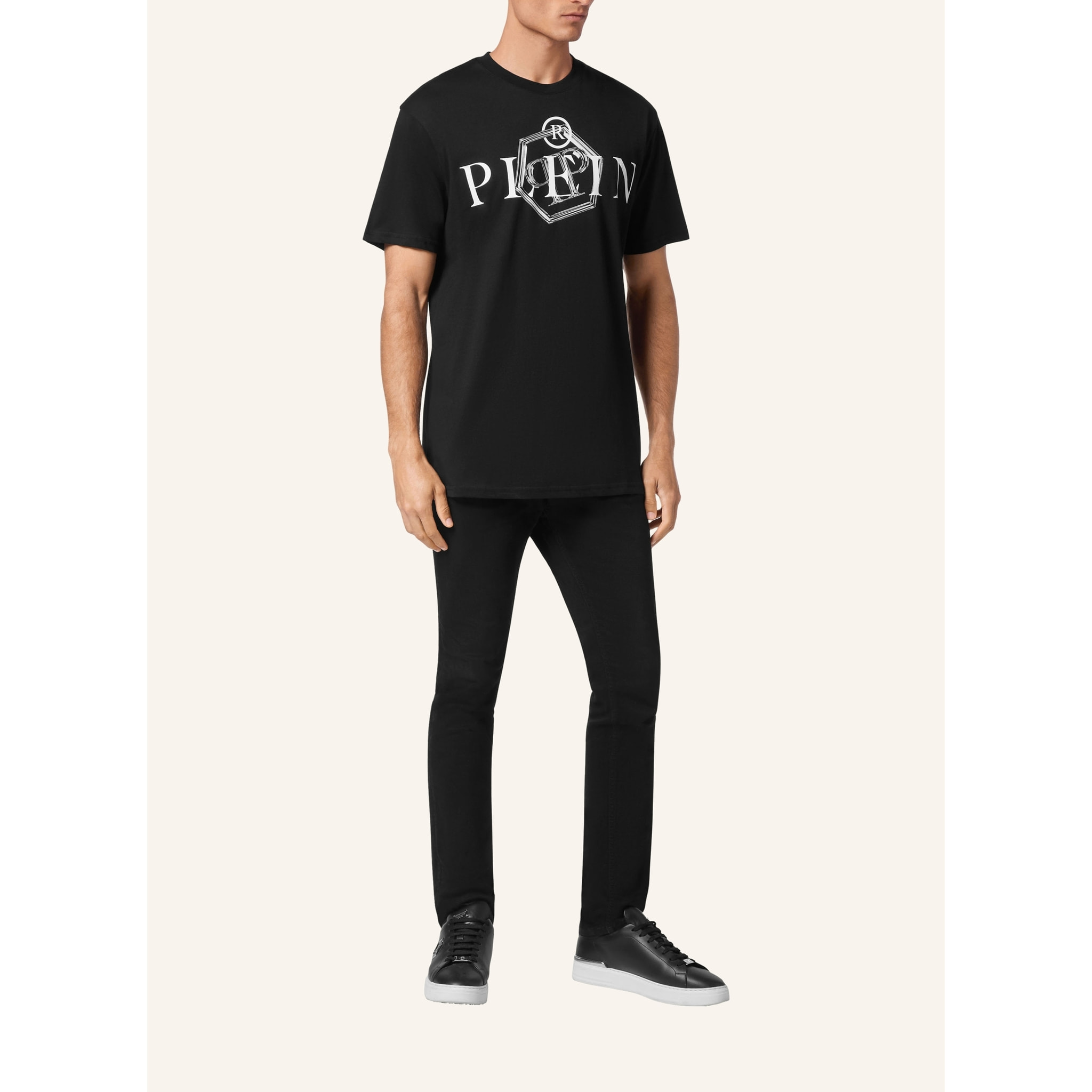 PHILIPP PLEIN Camiseta de cuello redondo y manga corta PHILIPP PLEIN TM