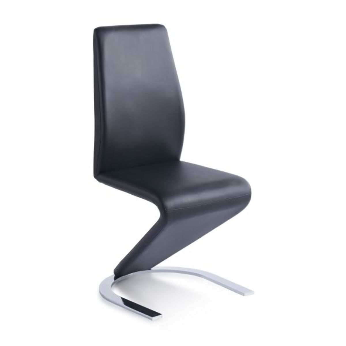 Pack 2 sillas de comedor Rin símil piel Negro