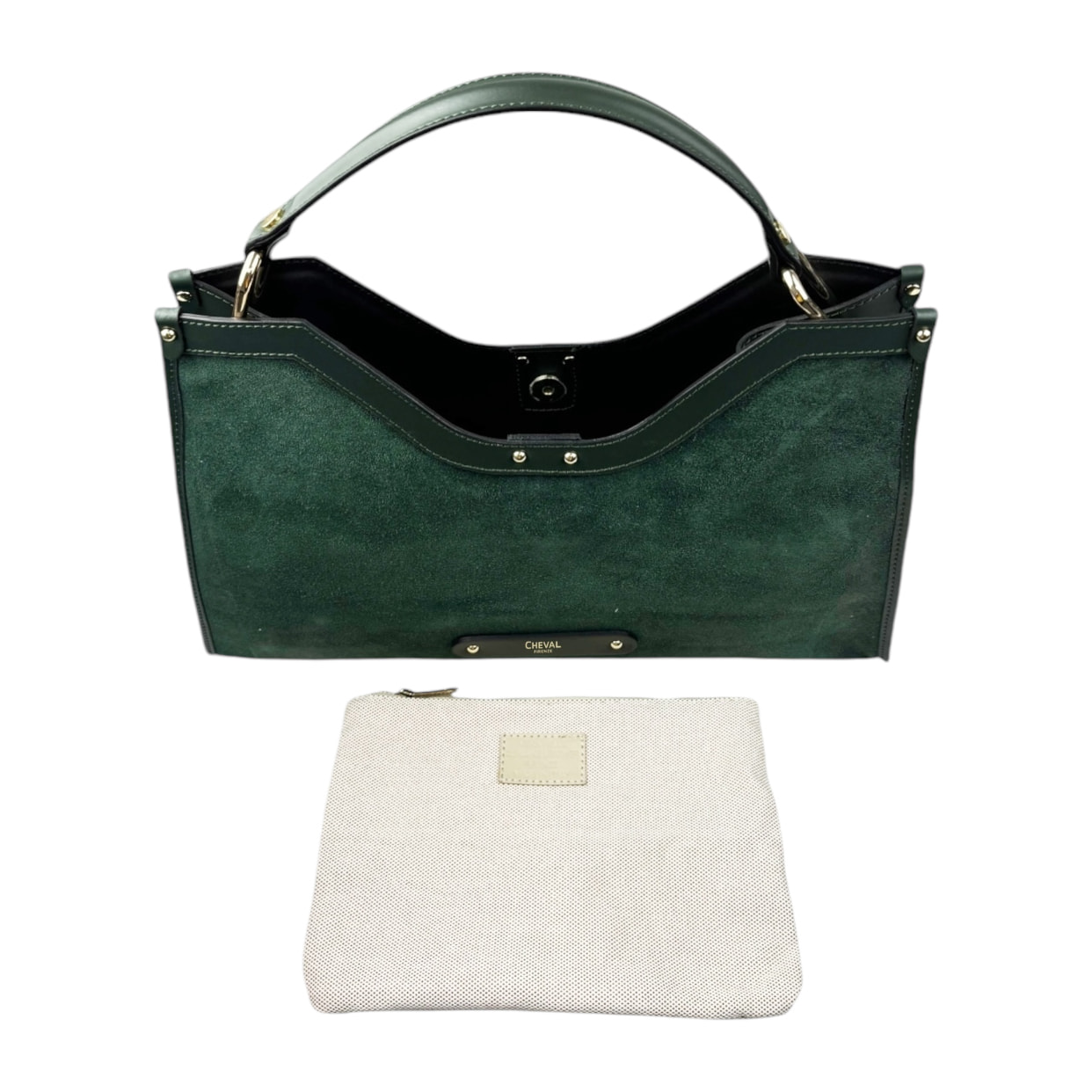 Borsa a spalla Cheval Firenze Capri F/W Verde Scuro