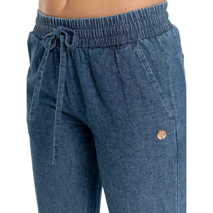 Pantaloni da donna in chambray Urban Safari