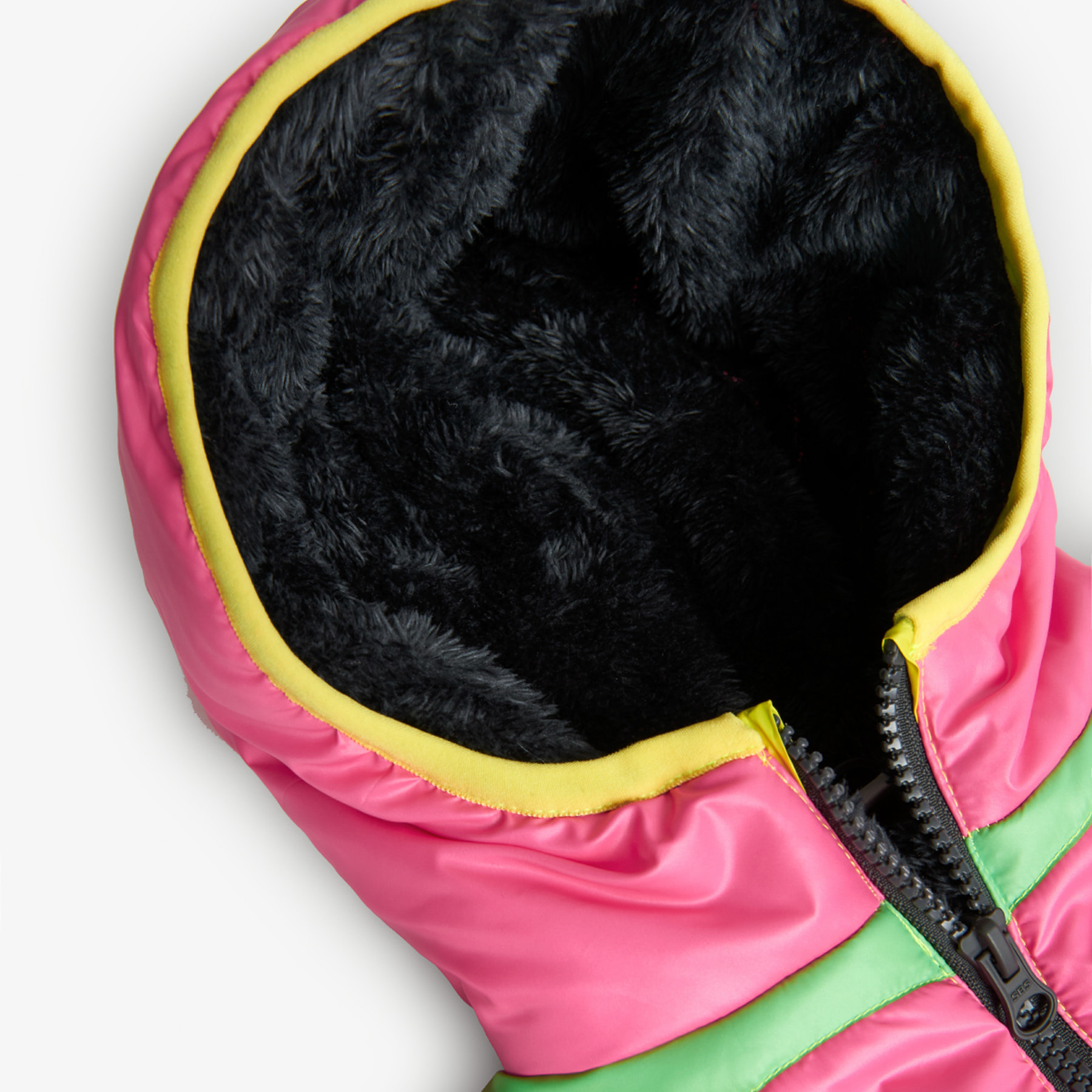 Parka tejido técnico de niña