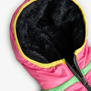 Parka tejido técnico de niña