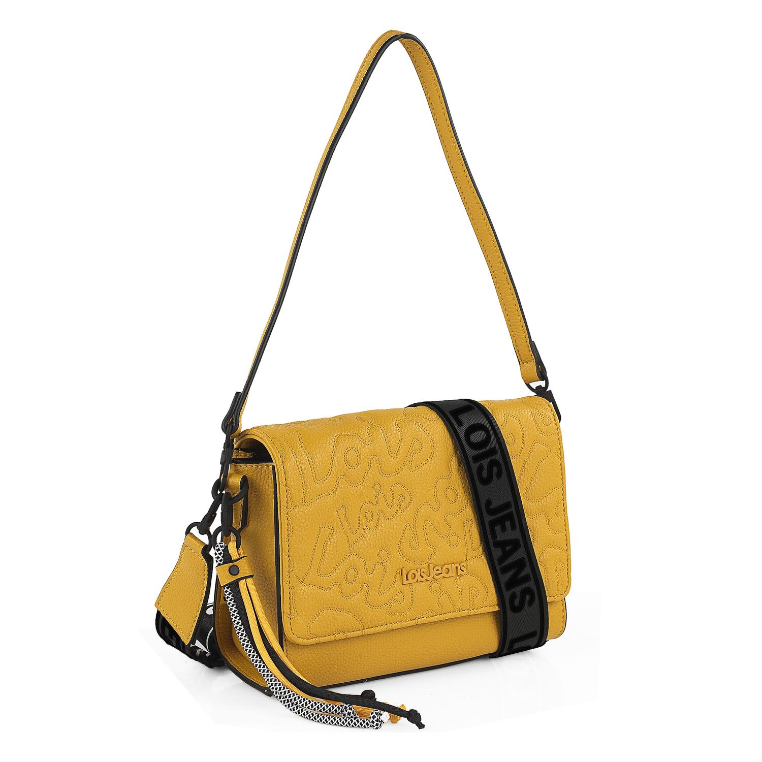 Bolso Bandolera Mujer Sint/Pu Lois Vancouver Amarillo