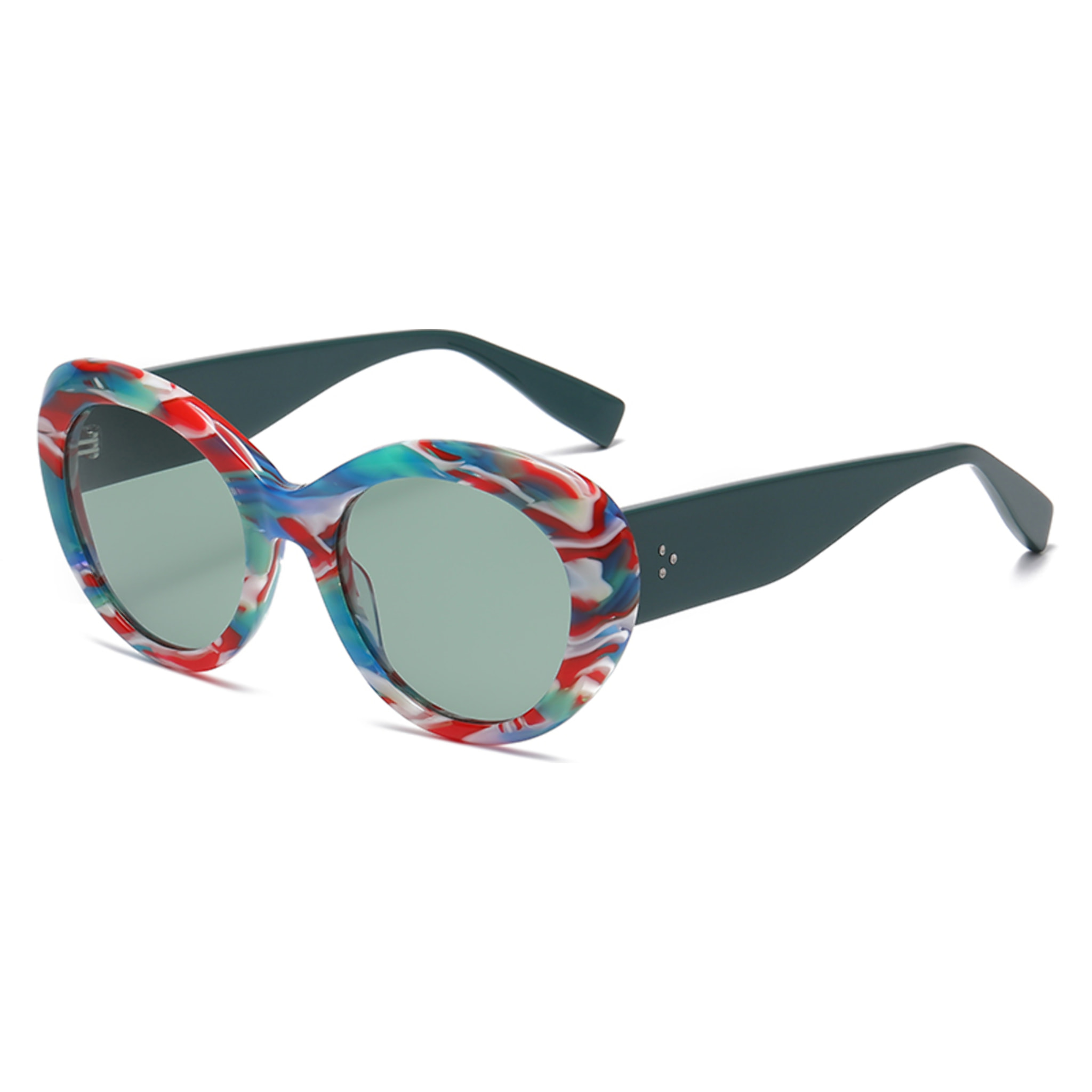Gafas de sol OCEAN PALOMBAGGIA - Rosa floral / Amarillas