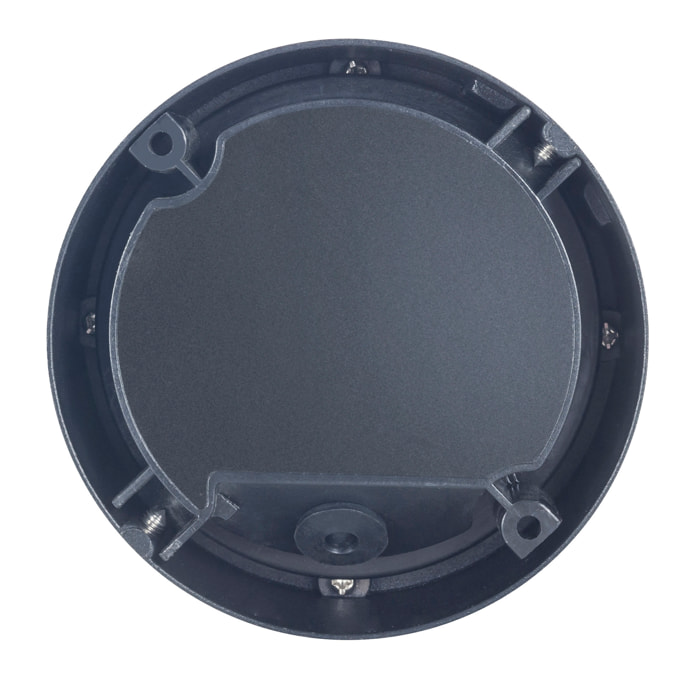 Forlight One apliquie exterior redondo en color negro