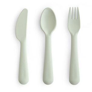 Mushie Pack Cubiertos Solid