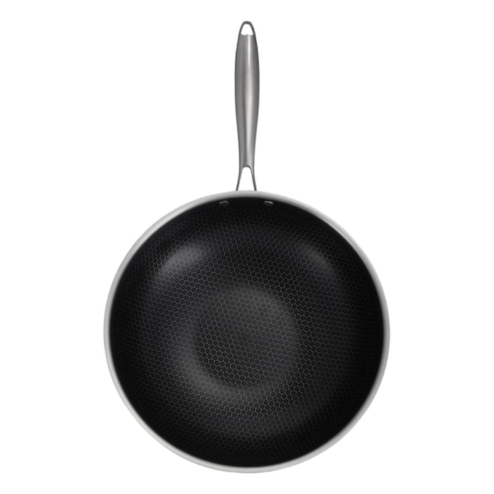 Wok   triplex - "BlackSteel"