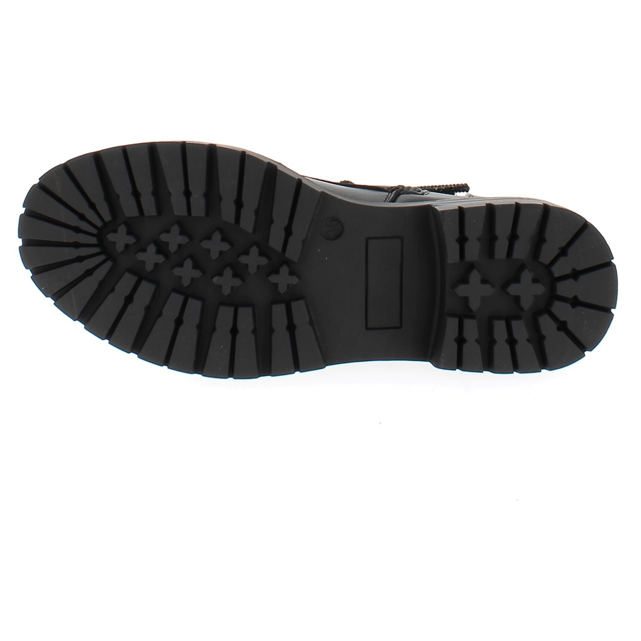 Armata di Mare Scarpe Donna Chunky Platform Ankle Boots con Zip Laterale AMD W52H23 Black