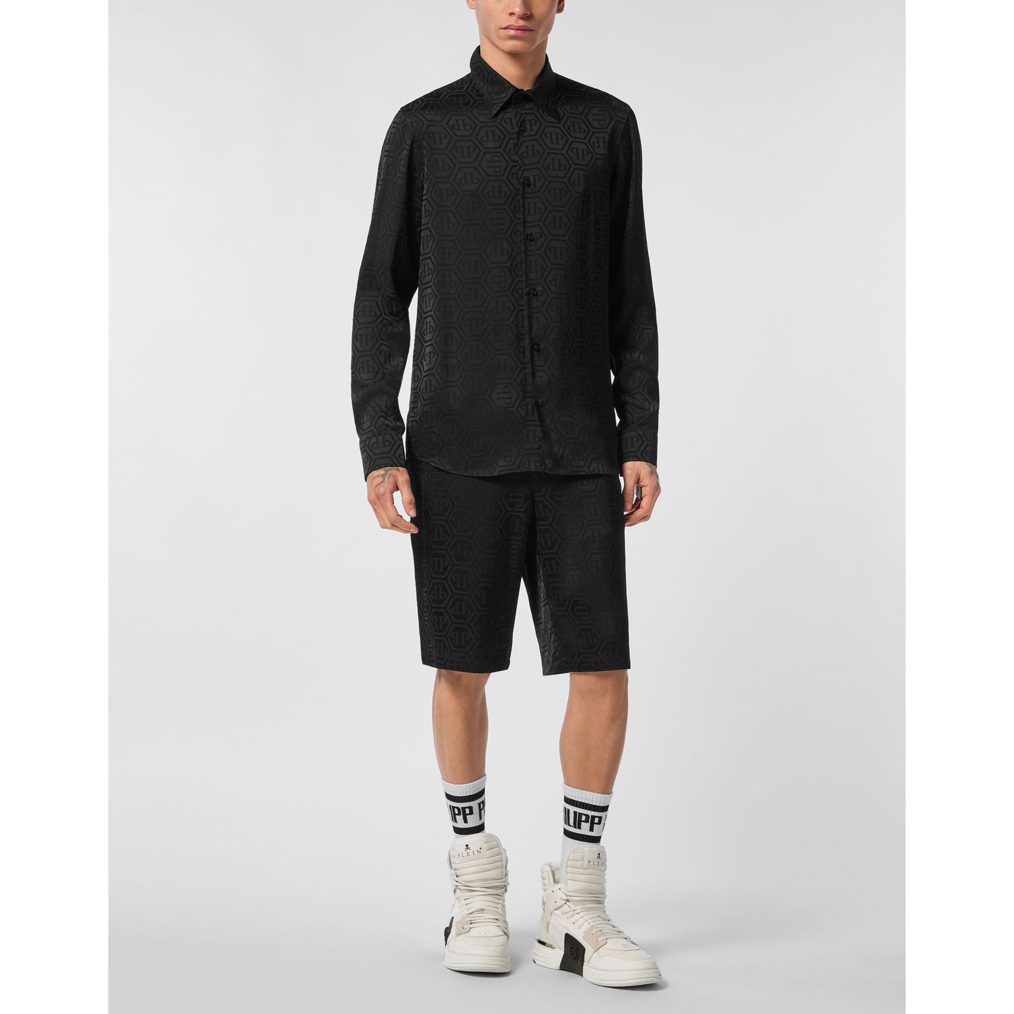 PHILIPP PLEIN Camisa Slim Fit MONOGRAM