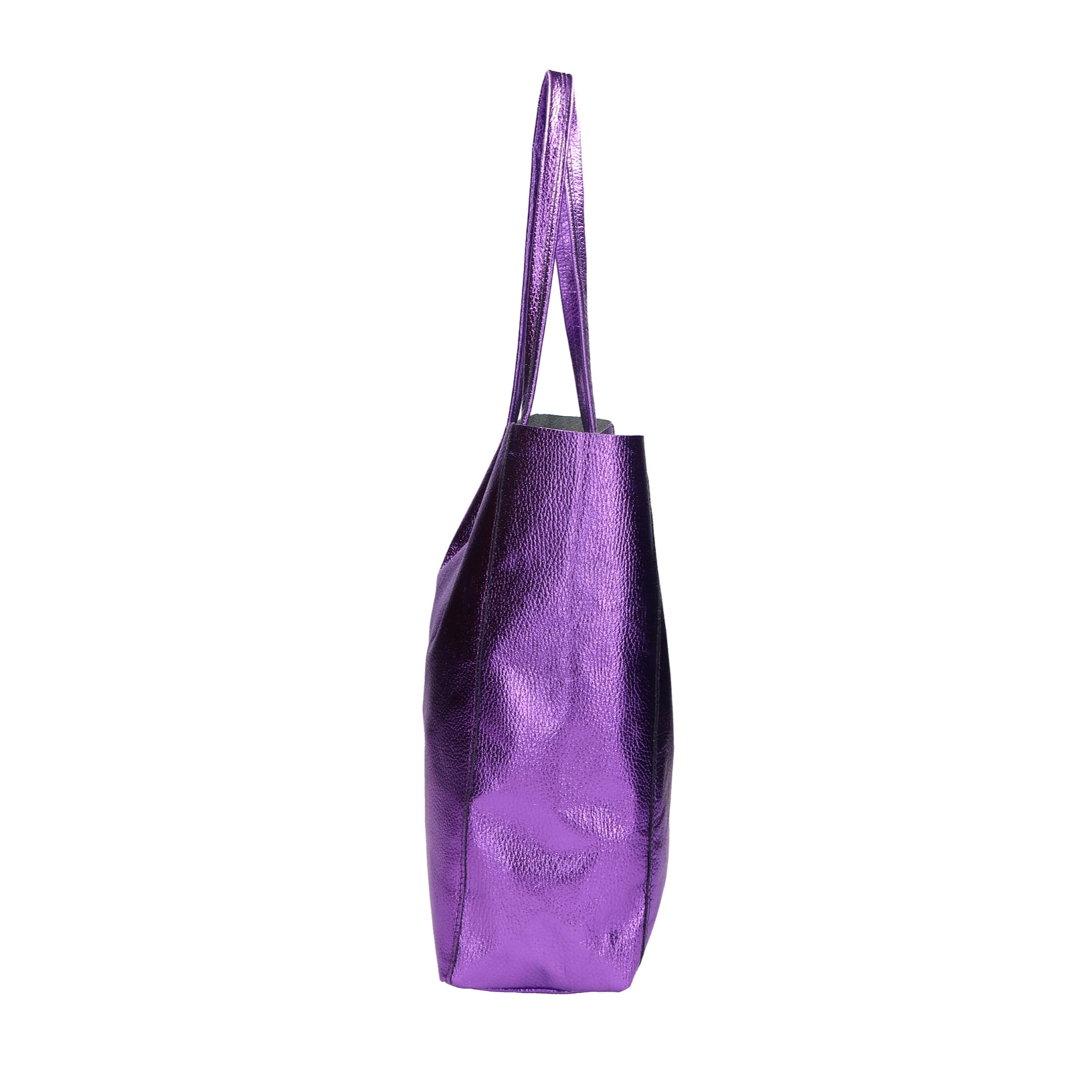 Borsa Shopper da donna In Vera pelle Made in Italy 40x36x11 cm