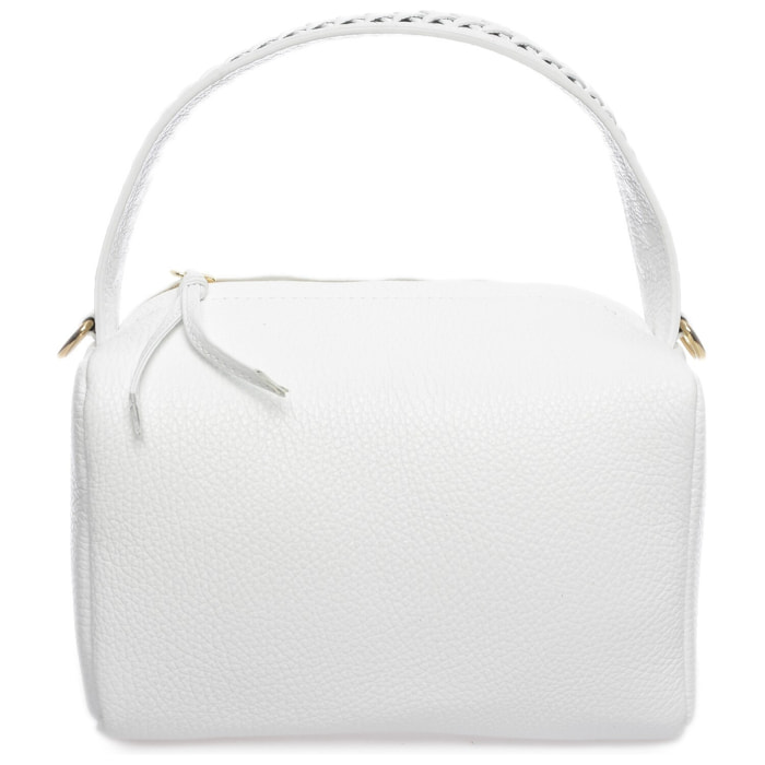 Borsa a mano Anna Luchini Bianco