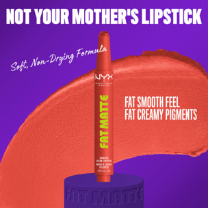 NYX Professional Makeup Fat Matte Rouge à Lèvres Mat Crémeux Coral Cuddlin'