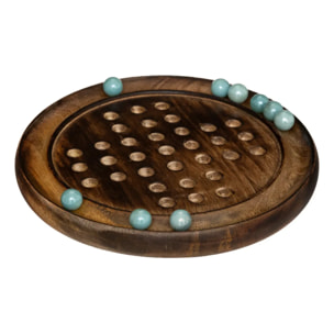 Jeu de solitaire Sayon D.22cm manguier