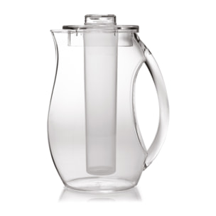 Carafe 2,2 L avec Compartiment à Glaçons Excelsa – On Ice, Plastique Transparent