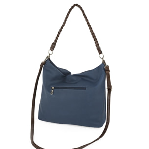 Bolso Hobo-Hombro Lois Indiana Azul