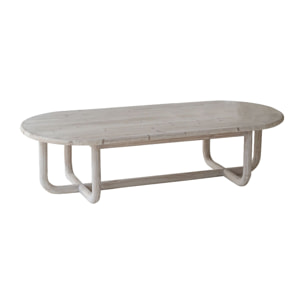 Table basse en pin recyclé KRISTEN
