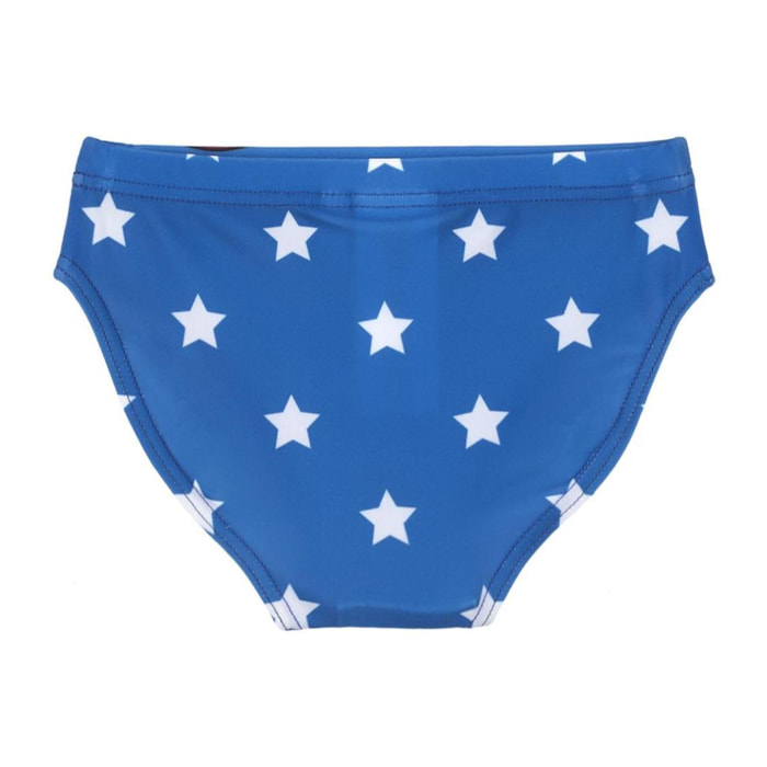 Costume Slip bagno baby Capitan America Avengers Lui Marvel Blu