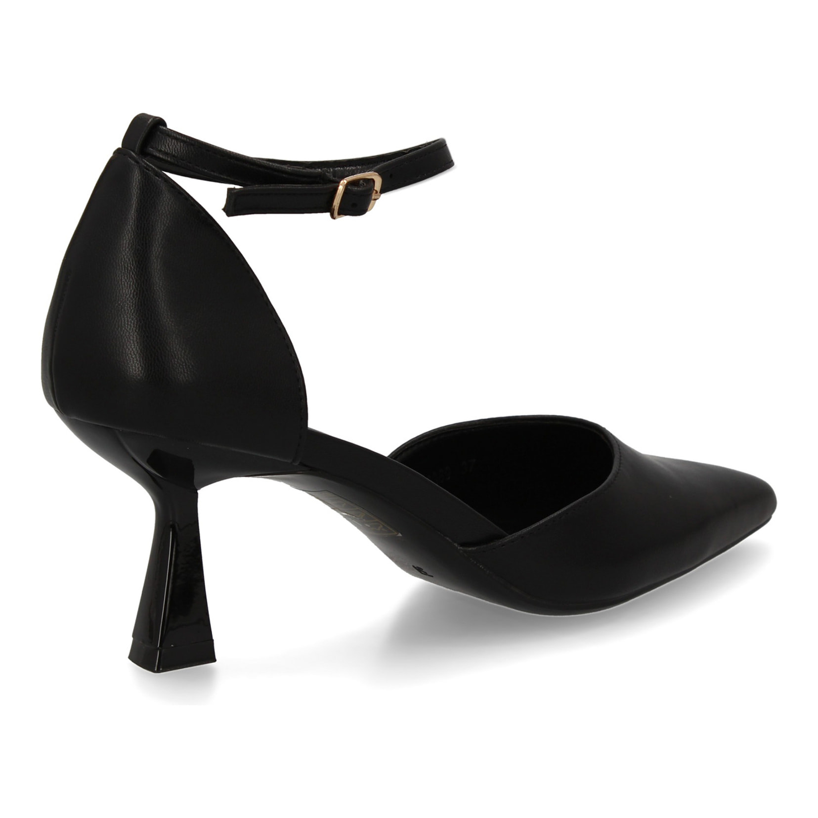 Zapato de salón con cierre de hebilla