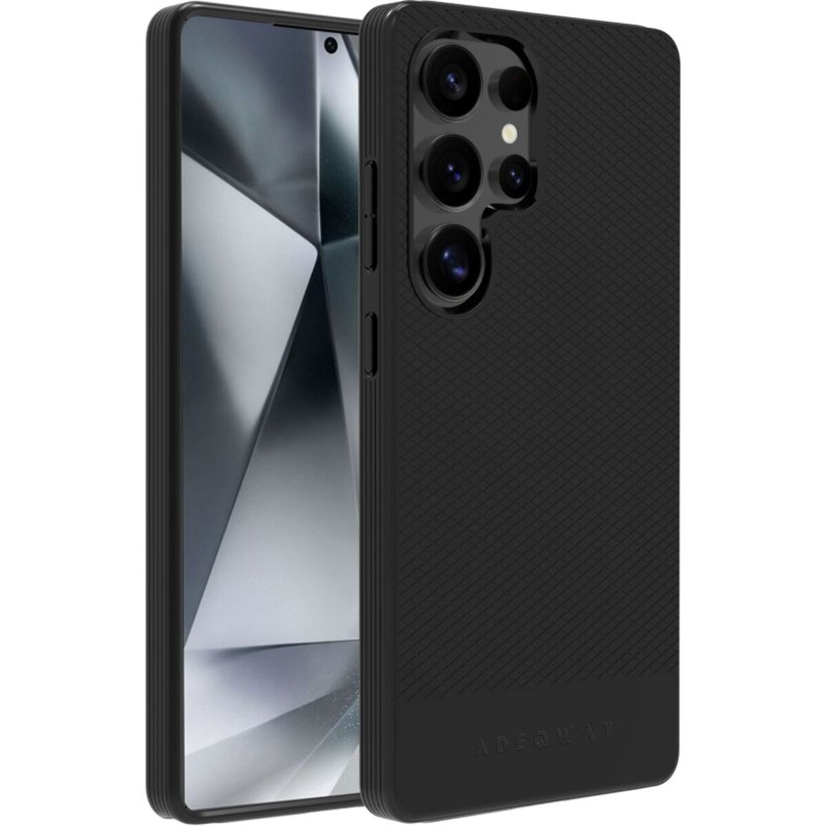 Coque ADEQWAT Samsung S25 Ultra Souple - Noir