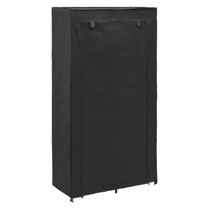 Penderie Dressy rectangulaire 88x165cm noir