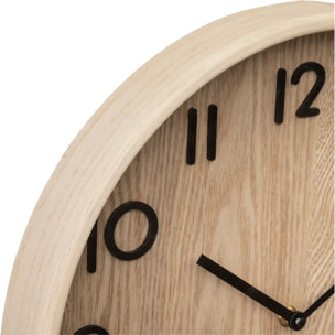 Horloge "Ivana" beige D38cm