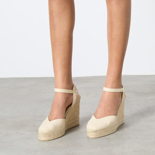 Alpargata Chiarita cuña de yute 11cm doble plataforma