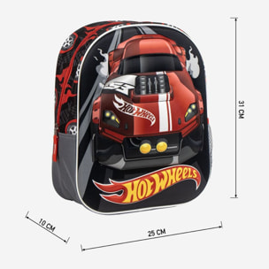 Mochila Infantil 3D Hot Wheels