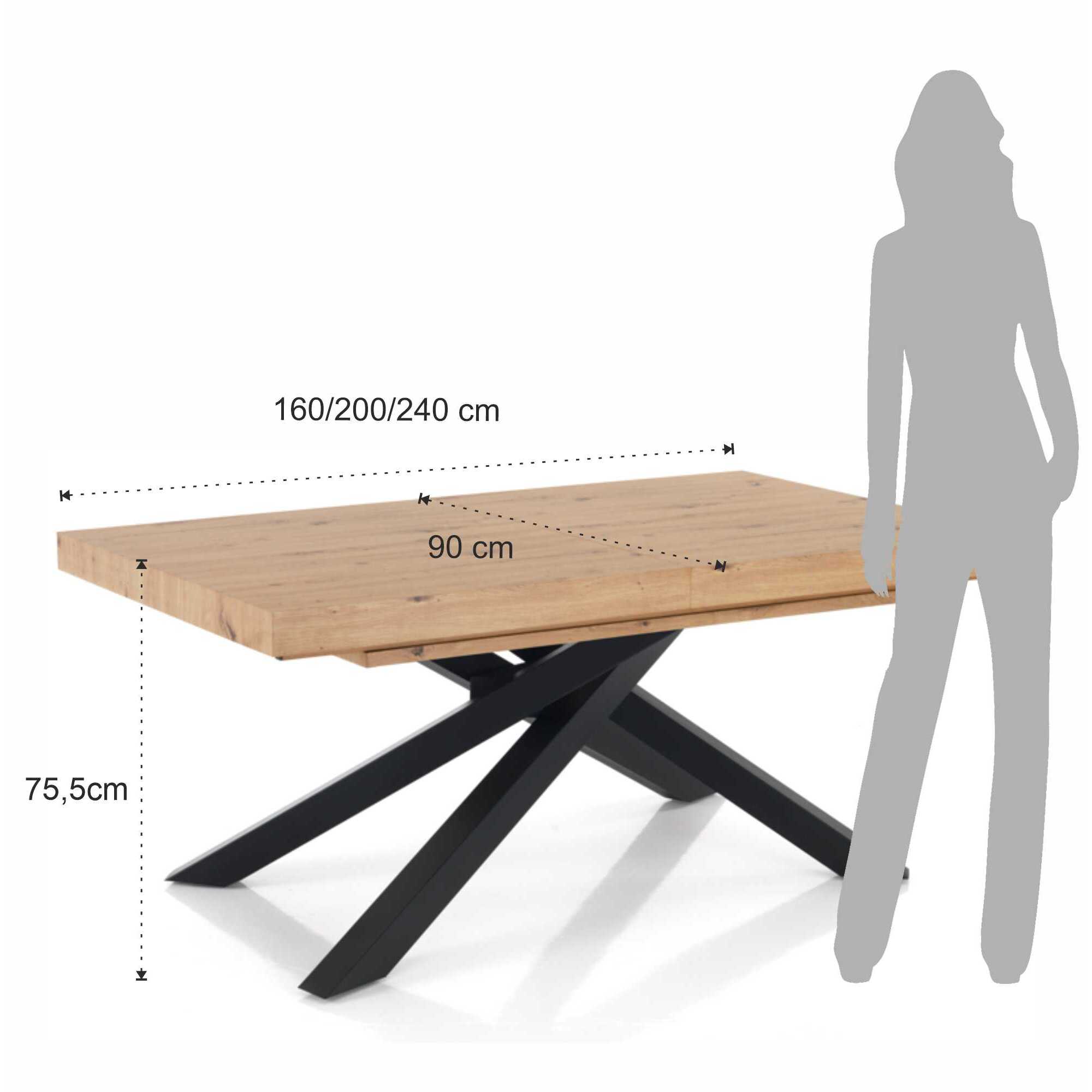 Tomasucci Table extensible HELT WOOD
