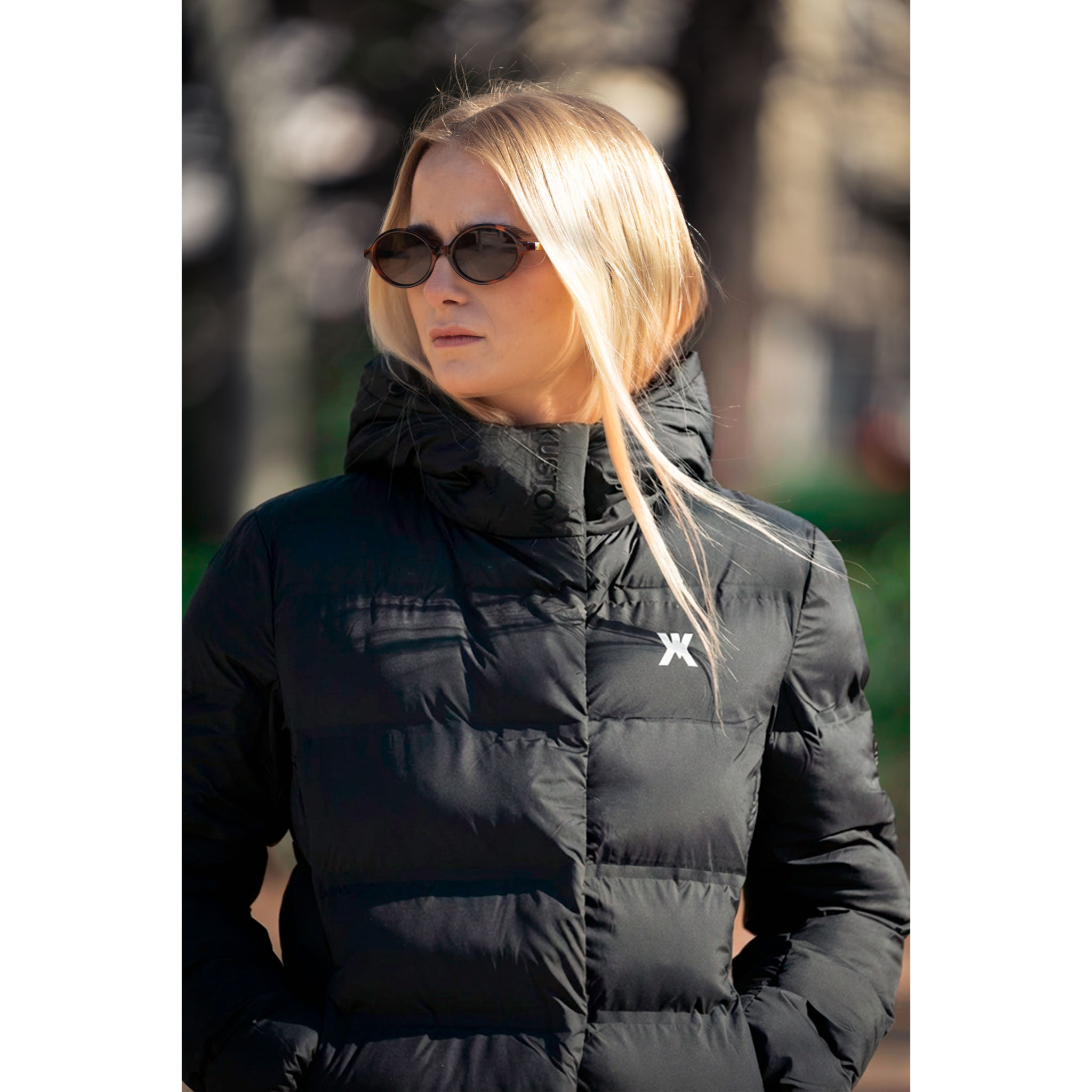 Chaqueta para mujer KUSTOM URBS-4W - Negro