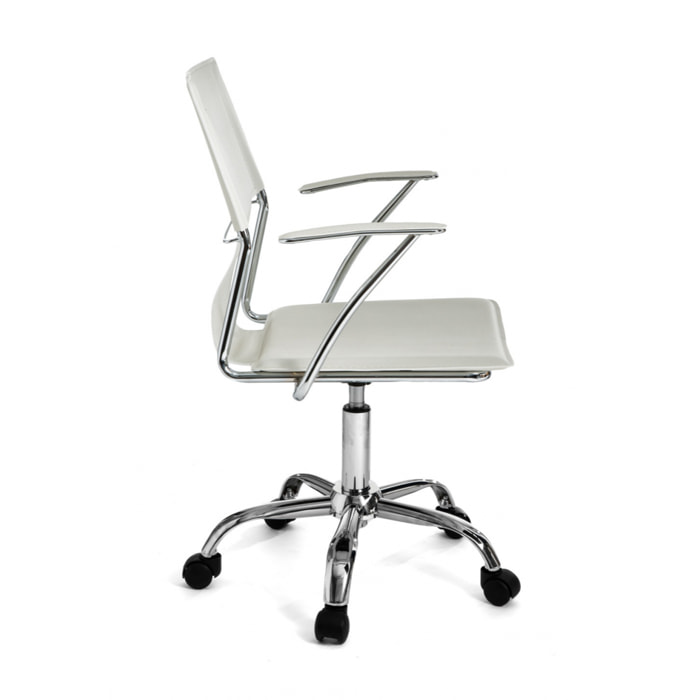 Tomasucci CHAISE DE BUREAU LYNX WHITE 