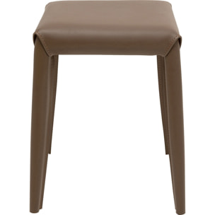 Tabouret Monza marron foncé Kare Design