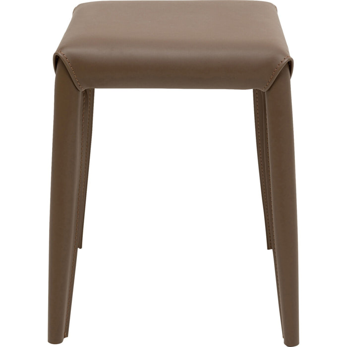 Tabouret Monza marron foncé Kare Design
