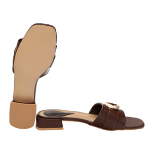 Sandali con accessorio - tacco 3,0 cm