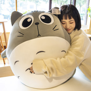 Cuscino extra morbido design gattino grasso. 70cm.