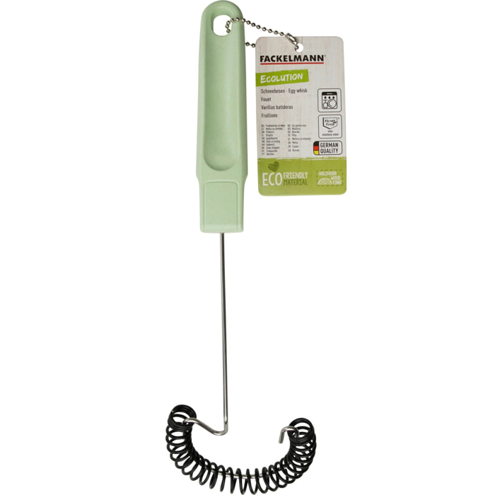 Fouet cuillère spirale 27 cm Fackelmann Ecolution