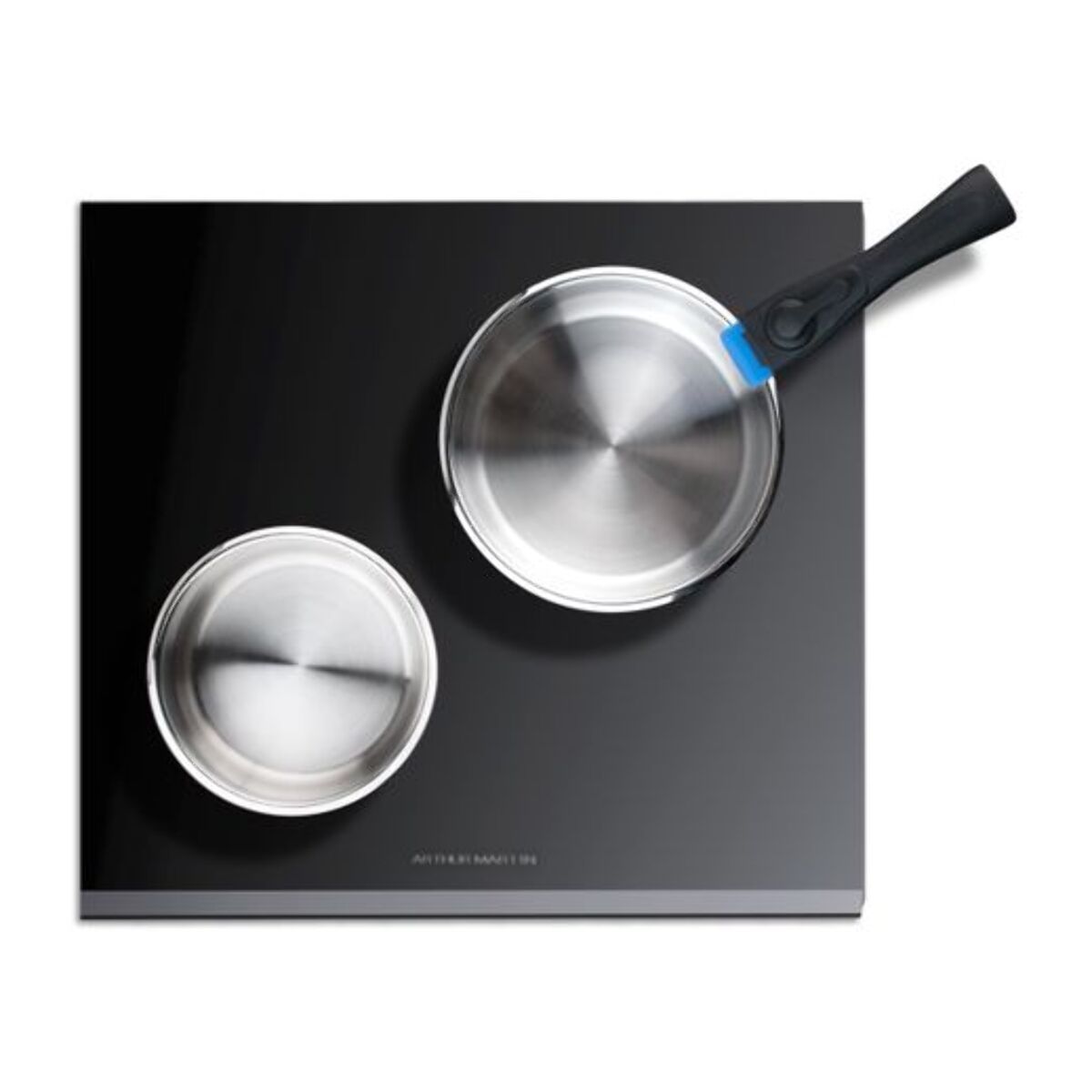 Set de 2 casseroles amovibles inox