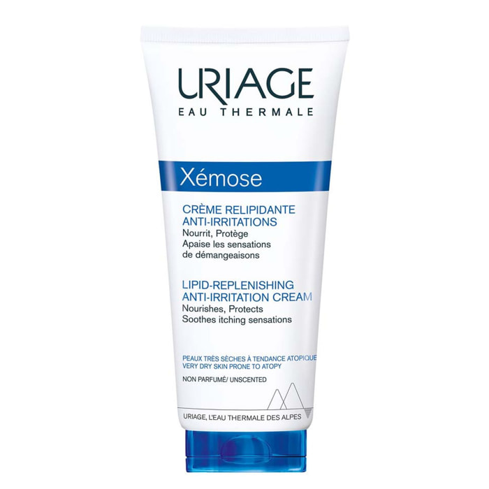 Xémose - Crème Relipidante Anti-Irritations - Nourrit, Protège & Apaise