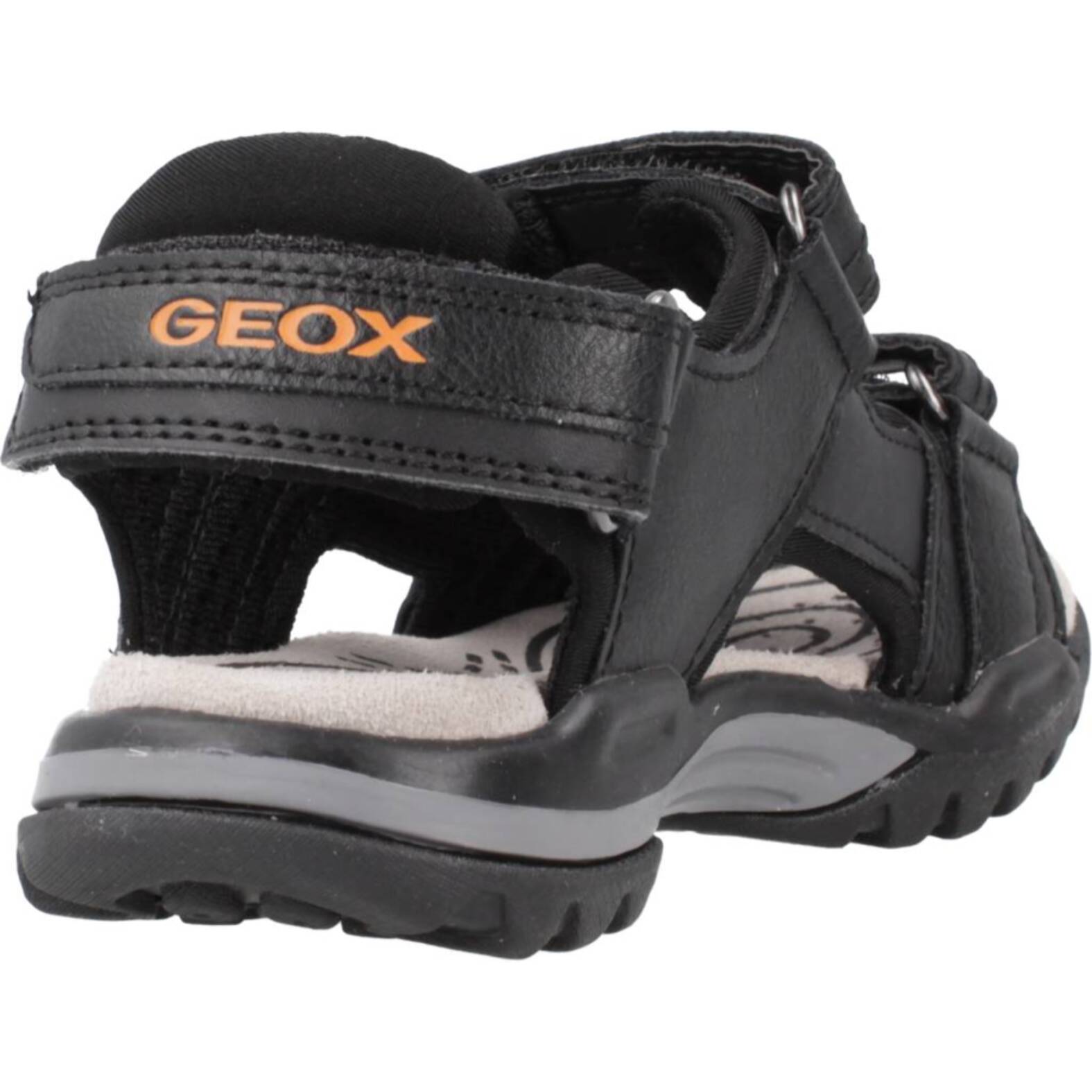 Sandalias Niño de la marca GEOX  modelo J BOREALIS BOY A NEGRO