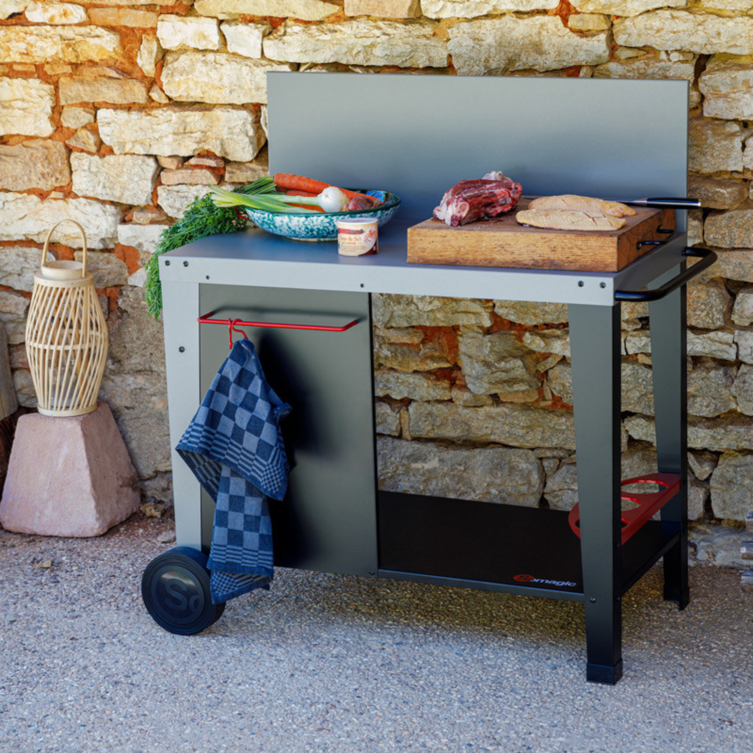 Desserte SALVIA pour plancha