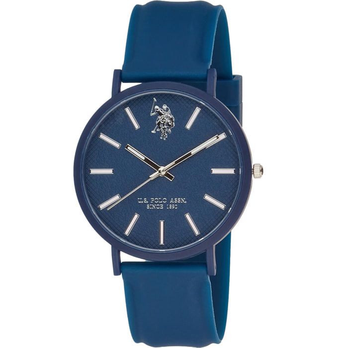 Orologio U.S. Polo Assn. con cinturino in silicone blu